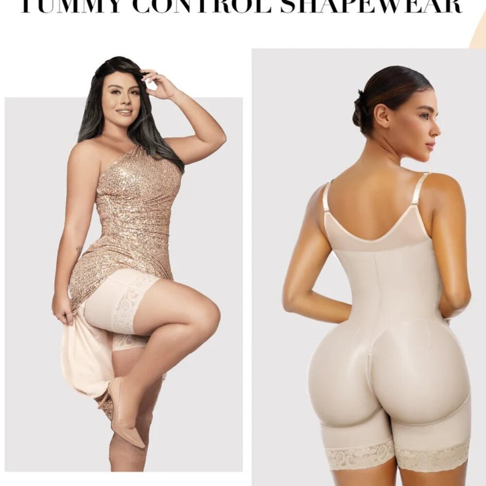 YIANNA Fajas Colombianas Shapewear Tummy Control Butt Lifter Bodyshaper